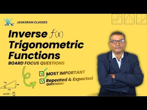 ITF Class 12 Maths | Most Expected Board Questions