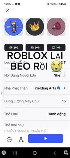 #roblox lại Béo r😭