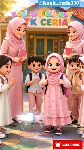 Everyday I go to school ][ Lagu Bahasa Inggris anak TK viral