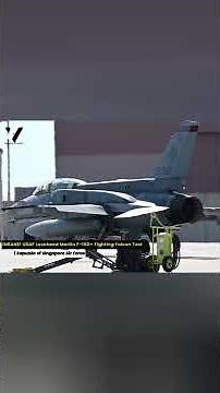 INSANE! USAF Lockheed Martin F-16D+ Fighting Falcon Test | Republic of Singapore Air Force