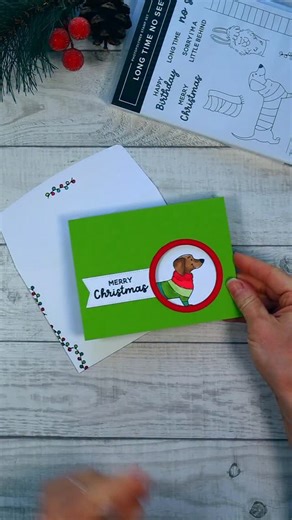 Looking to add a touch of playfulness to your card-making? Give Peek-a-Boo cards a try! These interactive cards feature hidden images that reveal themselves in the most delightful ways. With Stampin’ Up!’s "Long Time No See" stamp set, you can craft with adorable designs like a llama with an extra-long neck or this cute wiener dog. Whether it’s for a birthday, Christmas, or just because, these cards are sure to make anyone’s day. Comment LINK for the blog post with measurements and video to make