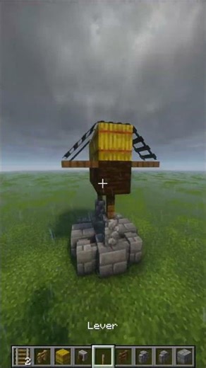 Minecraft Well Build Hack in 10 Seconds! ⛲ Easy & Beautiful #Shorts