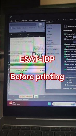 ESAT-IDP | Before Printing #tutorial
