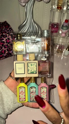 Can you guess which is the top seller?🤗🥰#perfumes #miniperfumes #asmrpackaging #perfumecollection #fyp