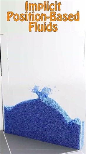 Implicit Position-Based Fluid - SIGGRAPH Asia 2025