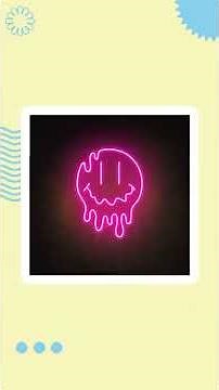 Melting Smiley Face Emoji Neon Sign Happy Face Led Art Neon Light
