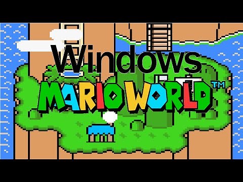 Windows Mario World (Smw Hack Longplay)