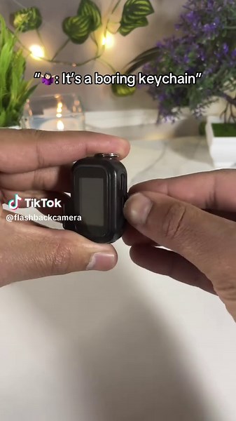 I love this mini camera keychain #keychain #minicamera #photography #fyp