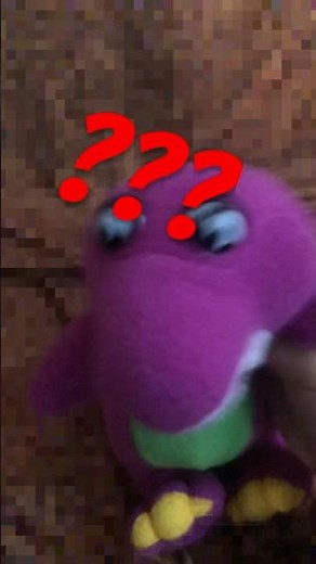 Barney in a horror game