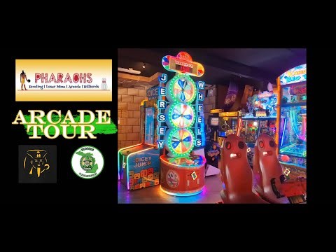 Pharaohs Family Fun Center Arcade Tour: Mackinaw City, MI