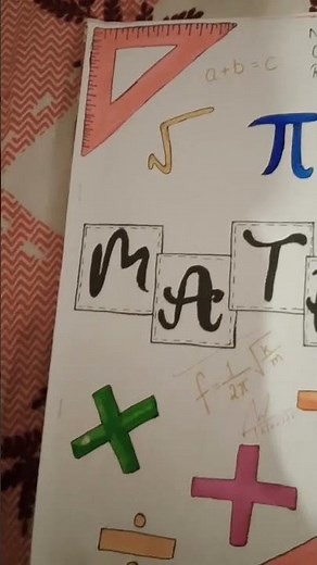 How to make Maths file#project