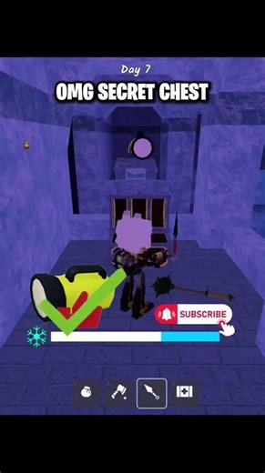 OMG Secret Chest😮😱 #robloxmania #roblox #99nightintheforest