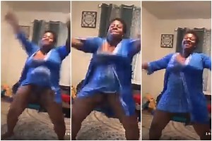 Woman flashes her private part while dancing for a TikTok video (video)