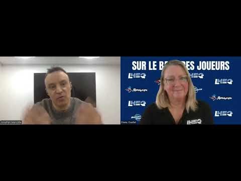 SUR LE BANC DES JOUEURS PRÉSENTER PAR DIANE OUELLET GESTIONNAIRE DE CONTENU MULTIMÉDIA LHEQ M