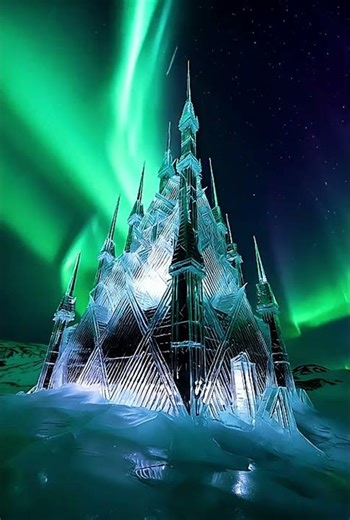 Diamond lattice castle