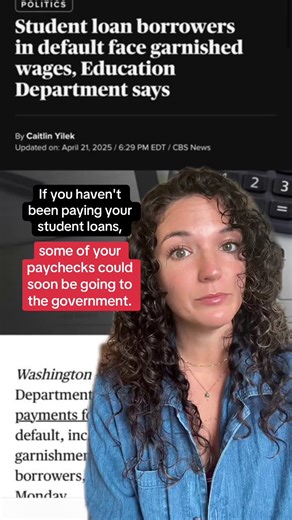 If you haven’t been paying your student loans, some of your paychecks could soon be going to the government. The Education Department will soon begin collecting payments for student loans that are in default, including through wage garnishment for potentially millions of borrowers, the department announced. Here’s what to know. https://cbsn.ws/3Gfgr9E | CBS News