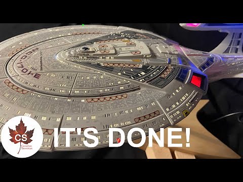 Star Trek Enterprise E Model Build Update # 26 (2021)