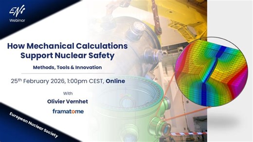 ENS Webinar - How Mechanical Calculations Support Nuclear Safety | Perrine Bernet