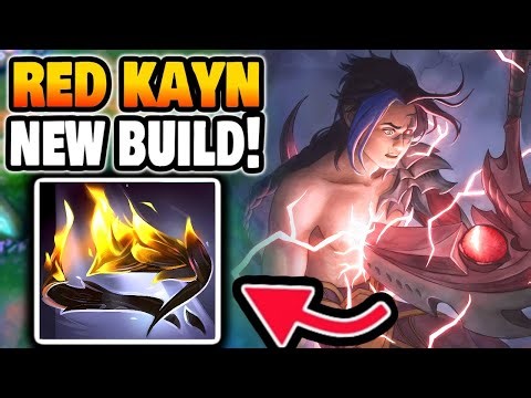 NEW RED KAYN Jungle BUILD deals SO MUCH DMG | 14.13