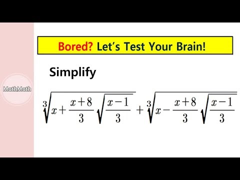 HOW TO: Irrational Expressions (Part 29)