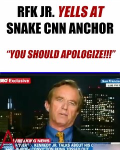 Robert F. Kennedy YELLS at crooked CNN anchor during tense live interview | American Wire