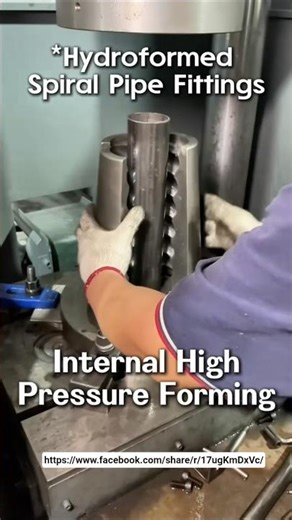 HYDROFORMING TUBE #machine #water #press