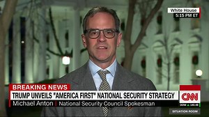 Wolf Blitzer: "Has the President, as far as you know, read the entire strategy document?" National security spokesman Michael Anton: "I can't say that he has read every line and every word" http://cnn.it/2kfQQQY | CNN International