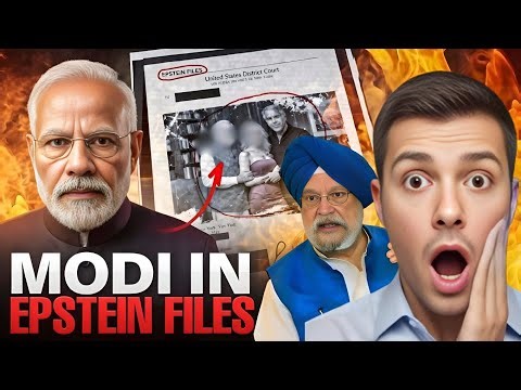 Modi in Epstein File? | Epstein Files - India Connection Explained