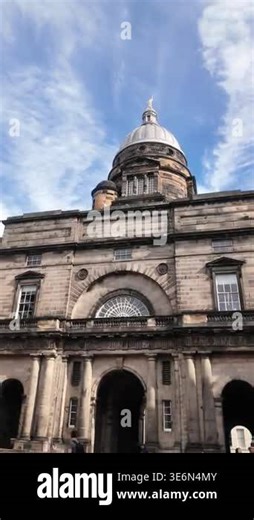 Cinematic Edinburgh Gothic Architecture Castles and Historic Kirkyards Stock Video Footage - Alamy