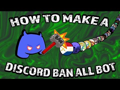 HOW TO MAKE A DISCORD MASS BAN BOT (SELF HOSTED) (DISCORD.JS) (FREE)