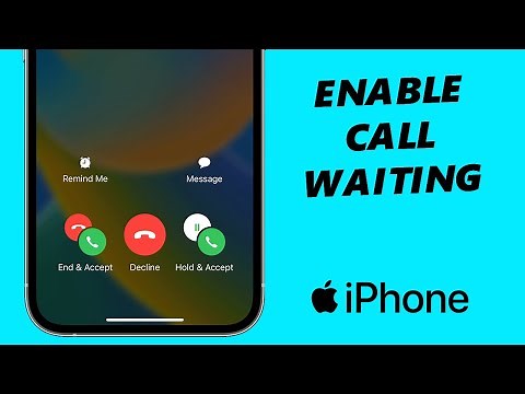 How To Set Up Call Waiting On iPhone | Enable iPhone Call Waiting