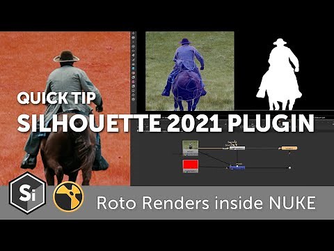Quick Tip: Roto Renders with Silhouette 2021 plugin in Foundry Nuke