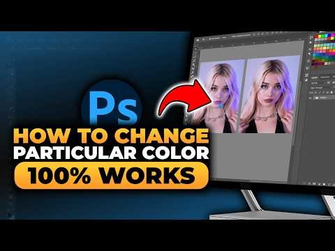 How To Change a Particular Colour in Photoshop (100% WORKS) | FAST & EASY | NO Yapping, To The Point