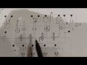 CAT IT28G hydraulic schematic cross reference