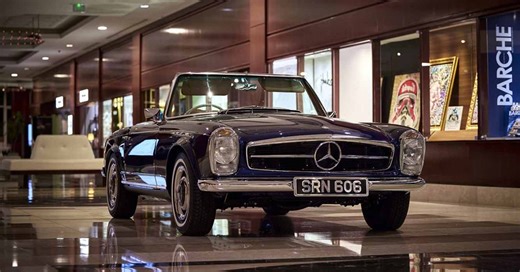 Everrati debuts an all-electric Mercedes SL W113 'Pagoda' in Monaco