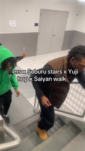 Epic Yuji Hop and Subaru Stairs Edit