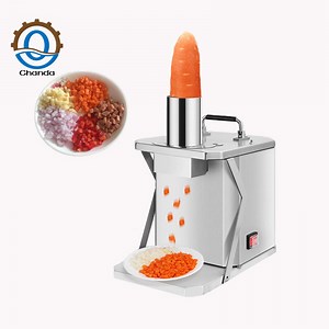 [Hot Item] Commercial Onion Dicing Machine Vegetable Cube Cutting Machine Potato Dicer Machine