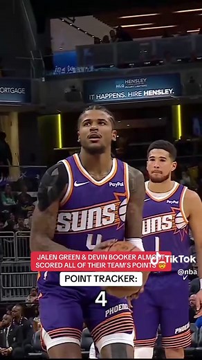 NBA Stars Devin Booker and Jalen Green Ignite the Court