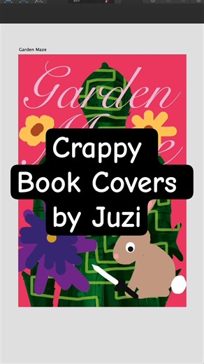 Crappy Covers: Garden Maze by Isaac Anderson #bookcover #authortube #booktube