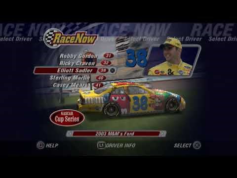 NASCAR Thunder 2004 (PS2 Gameplay)