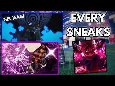 EVERY NEW AZURE LATCH SNEAK PEEKS (NEL ISAGI OFF THE BALL, DRAGON DRIVE CHEM, NEL NAGI, + MORE!)