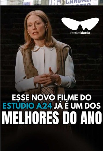 O MELHOR FILME QUE EU ASSISTI NO FESTIVAL DE CINEMA DO RIO 🎬🍿 Uma das maiores surpresas do ano! 👀 Uma comédia dramática da A24, com Julianne Moore brilhando em uma história sobre teatro, ambição e até onde alguém pode chegar em busca de reconhecimento. Muito obrigado ao @TikTok e ao @Festival do Rio pelo convite e pela oportunidade incrível de viver essa experiência! ❤️🎬 E aí, você ficou com vontade de assistir? 👇 #TiktokMeFezAssistir #A24 #DicaDeFilme #Cinema #EntretenimentoEmDobro