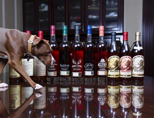 22 reactions | Imagine your bourbon shelf with the full Pappy Van...