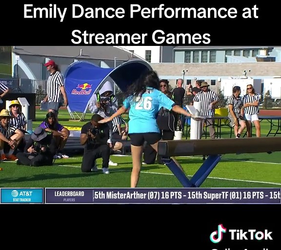 Emily's Dance Performance Highlights at Streamer Games