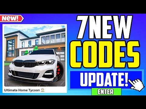 *SECRET UPDATE!* | ULTIMATE HOME TYCOON CODES 2025 (ROBLOX ULTIMATE HOME TYCOON)Part 1446
