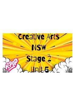CAPA NSW 2026 – Unit 5 Stage 2 Dance Fully Aligned PowerPoint - K-Pop Dance