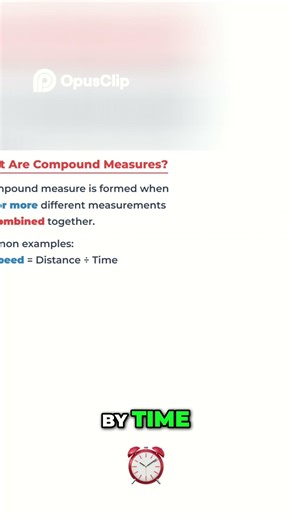Understanding Compound Measures Speed, Density, Pressure Explained