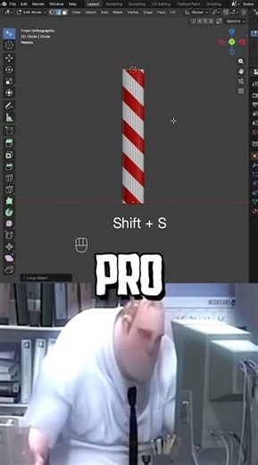 Noob vs Pro: Arco PERFEITO com SPIN #blendertutorial