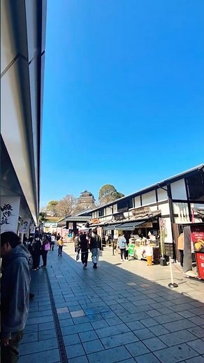 熊本城の麓に位置する「桜の馬場 城彩苑」は熊本城の歴史体験と食文化の発信を目的とした施設で江戸時代の城下町を再現した町並みが特徴でお城と一体となった観光拠点となっています