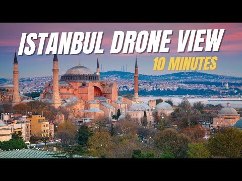 Istanbul Drone View 10 Minutes | Istanbul Aerial Drone Footage
